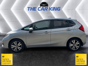 2018 Honda Jazz 1.3 I-Vtec Ex Navi CVT Euro 6 (s/s) 5dr in Silver — image 5