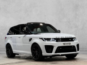 2022 Land Rover Range Rover Sport 5.0 P575 V8 Svr Auto 4WD Euro 6 (s/s) 5dr in White — image 6