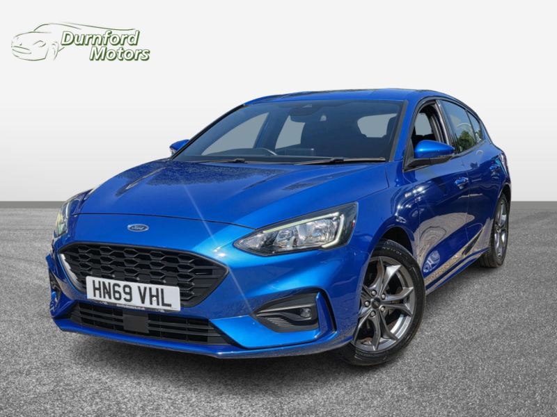 2019 Ford Focus 1.0 T Ecoboost St-Line in Blue — image 1