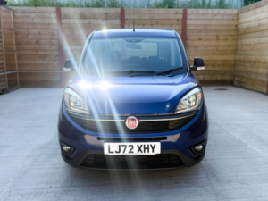 2023 Fiat Doblo Side Entry Wheelchair Accessible Disabled Access Vehicle Wav in Blue — image 4