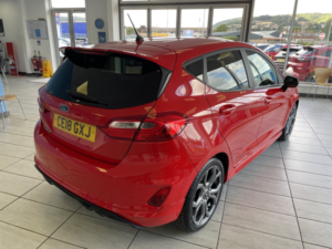 2018 Ford Fiesta 1.0 T Ecoboost St-Line X in Red — image 4