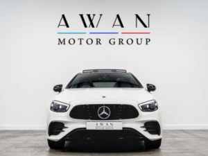 2021 Mercedes-Benz E-Class 2.9 E 400 Amg Line Night Edition Premium+ D 4matic Auto 4WD 2dr in White — image 2