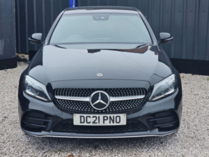 2021 Mercedes-Benz C Class 2.0 C220d Amg Line Edition G-Tronic+ Euro 6 (s/s) 4dr in Black — image 2