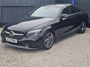 2021 Mercedes-Benz C Class 2.0 C220d Amg Line Edition G-Tronic+ Euro 6 (s/s) 4dr in Black — image 3
