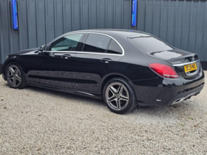 2021 Mercedes-Benz C Class 2.0 C220d Amg Line Edition G-Tronic+ Euro 6 (s/s) 4dr in Black — image 4