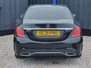 2021 Mercedes-Benz C Class 2.0 C220d Amg Line Edition G-Tronic+ Euro 6 (s/s) 4dr in Black — image 5