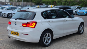 2018 BMW 1 Series 1.5 116d Se Business Auto Euro 6 (s/s) 5dr in White — image 5