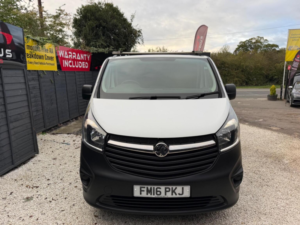 2016 Vauxhall Vivaro 1.6 Cdti 2900 Ecoflex L1 H1 Euro 5 (s/s) 5dr in White — image 3