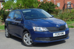 2018 Skoda Fabia 1.0 S Euro 6 (s/s) 5dr in Blue — image 3