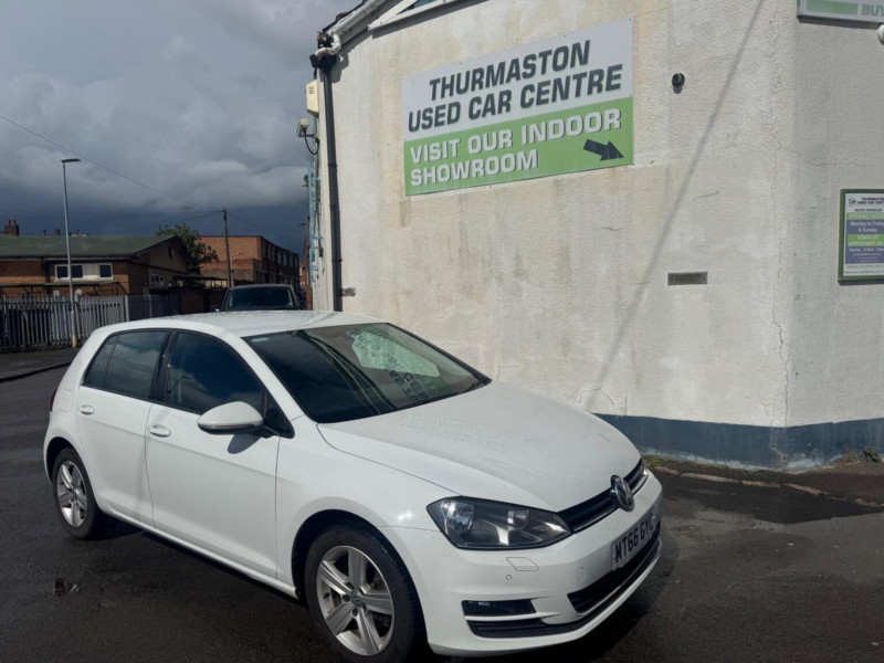 2017 Volkswagen Golf 2.0 Tdi Bluemotion Tech Match Edition DSG Euro 6 (s/s) 5dr in White — image 1