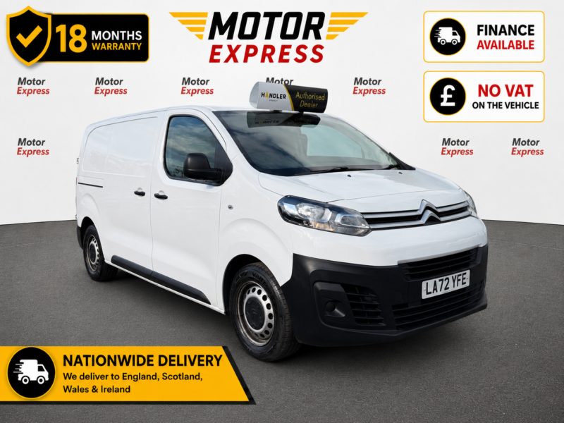 2023 Citroen Dispatch 1.5 Dispatch Enterprise Pro M Bluehdi 100 S&s 6-Speed Manual 1000 in White — image 1