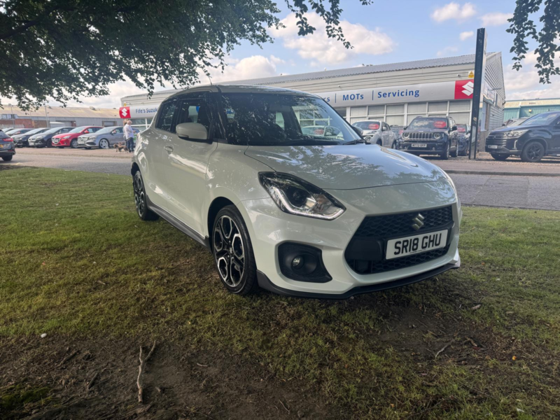 2018 Suzuki Swift 1.4 Boosterjet Sport Hatchback 5dr Petrol Manual Euro 6 (s/s) (140 Ps) in White — image 1