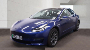 2020 Tesla Model 3 (dual Motor) Long Range Auto 4wde 4dr in Blue — image 2