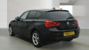 2015 BMW 1 Series 1.5 118i Se 5-Door Black 5dr Satnav+lowtax+6 Stamps in Black — image 4