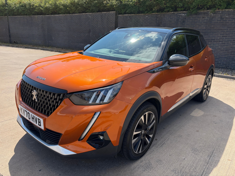 2020 Peugeot 2008 1.2 Puretech Gt Line SUV 5dr Petrol Manual Euro 6 (s/s) (130 Ps) in Orange — image 1