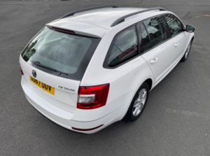 2018 Skoda Octavia 1.6 Tdi Se Euro 6 (s/s) 5dr in White — image 2