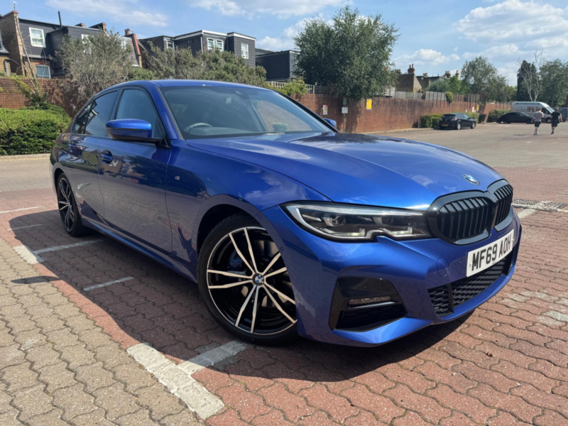 2019 BMW 3 Series 2.0 320i M Sport Auto Euro 6 (s/s) 4dr in Blue — image 1