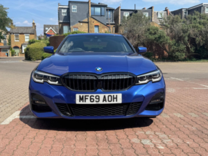 2019 BMW 3 Series 2.0 320i M Sport Auto Euro 6 (s/s) 4dr in Blue — image 3