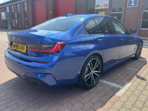 2019 BMW 3 Series 2.0 320i M Sport Auto Euro 6 (s/s) 4dr in Blue — image 4