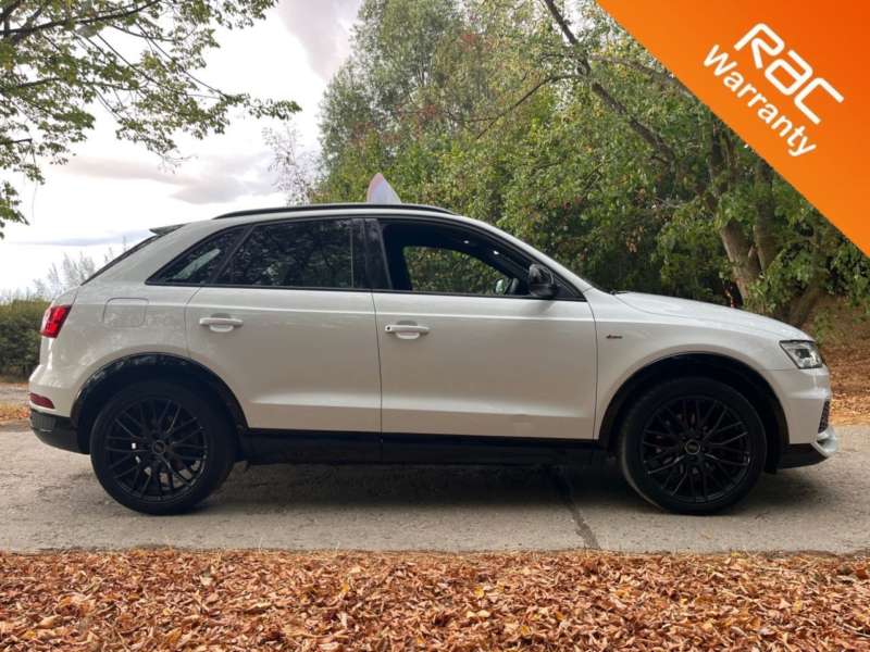 2018 Audi Q3 2.0 Tdi Black Edition SUV 5dr Diesel Manual Euro 6 (s/s) (150 Ps) in White — image 1