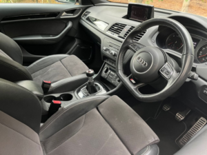 2018 Audi Q3 2.0 Tdi Black Edition SUV 5dr Diesel Manual Euro 6 (s/s) (150 Ps) in White — image 3