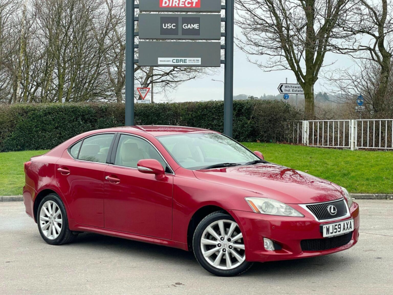 2009 Lexus Is 2.2 220td Se-I 4dr in Red — image 1
