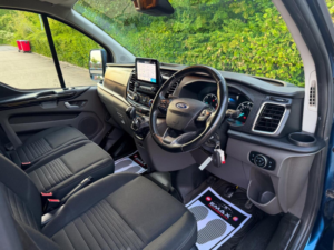 2021 Ford Transit Custom 2.0 300 Ecoblue Limited L1 H1 Euro 6 (s/s) 5dr in Blue — image 3