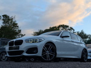 2017 BMW 1 Series 1.5 118i M Sport Shadow Edition Euro 6 (s/s) 5dr in White — image 4