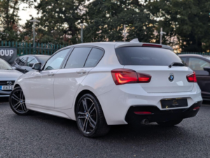 2017 BMW 1 Series 1.5 118i M Sport Shadow Edition Euro 6 (s/s) 5dr in White — image 5