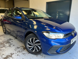 2022 Volkswagen Polo 1.0 Evo Life Euro 6 (s/s) 5dr in Blue — image 2