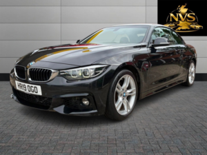 2019 BMW 4 Series 2.0 420i M Sport Convertible Auto in Black — image 3