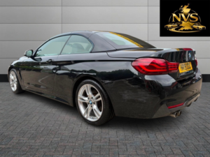 2019 BMW 4 Series 2.0 420i M Sport Convertible Auto in Black — image 5