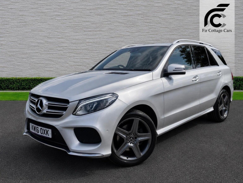 2016 Mercedes-Benz Gle 3.0 Gle350d V6 Amg Line G-Tronic 4matic Euro 6 (s/s) 5dr in Silver — image 1
