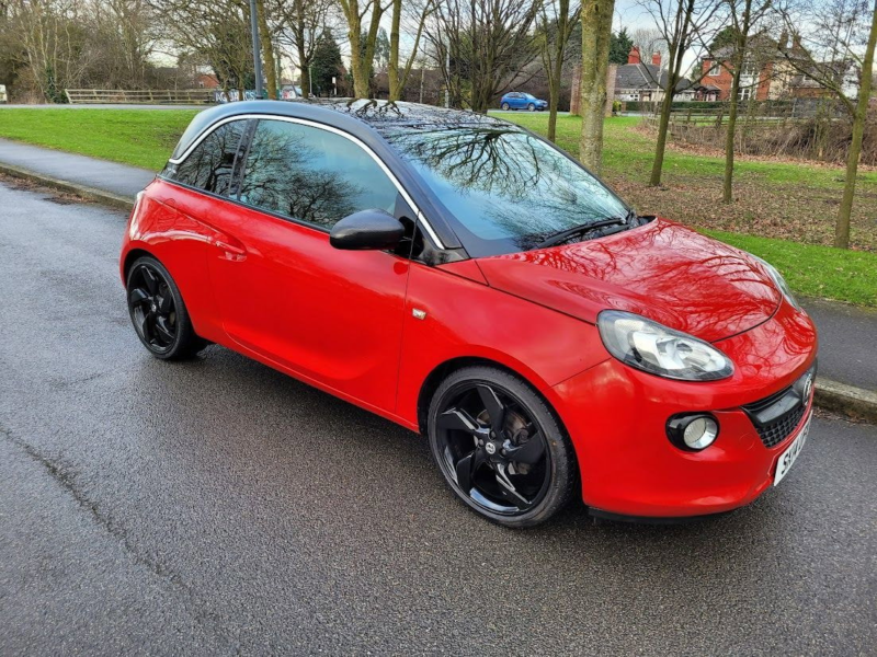 2014 Vauxhall Adam 1.4 16v Slam Hatchback 3dr Petrol Manual Euro 5 (100 Ps) in Red — image 1