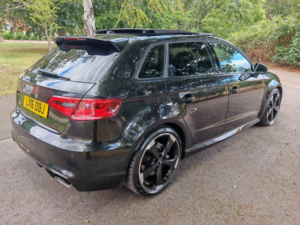 2016 Audi Rs3 2.5 Tfsi Sportback S Tronic Quattro Euro 6 (s/s) 5dr (nav) in Black — image 4