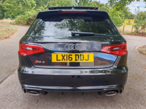 2016 Audi Rs3 2.5 Tfsi Sportback S Tronic Quattro Euro 6 (s/s) 5dr (nav) in Black — image 5