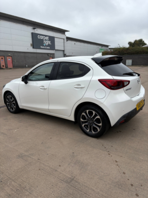 2018 Mazda Mazda2 1.5 Skyactiv-G Sport Nav+ Hatchback 5dr Petrol Manual Euro 6 (s/s) (90 Ps) in White — image 3