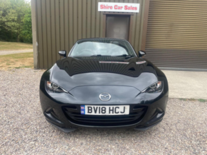 2018 Mazda Mx-5 Rf 1.5 Skyactiv-G Sport Nav Euro 6 2dr in Black — image 2
