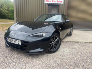 2018 Mazda Mx-5 Rf 1.5 Skyactiv-G Sport Nav Euro 6 2dr in Black — image 3