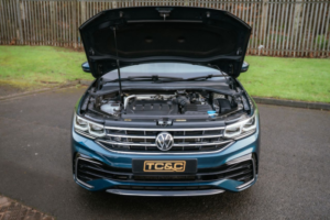 2021 Volkswagen Tiguan 2.0 Tdi R-Line SUV 5dr Diesel DSG 4motion Euro 6 (s/s) (200 Ps) in Blue — image 5