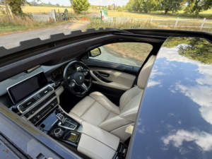 2012 BMW 5 Series 3.0 535d M Sport Saloon in Black — image 5