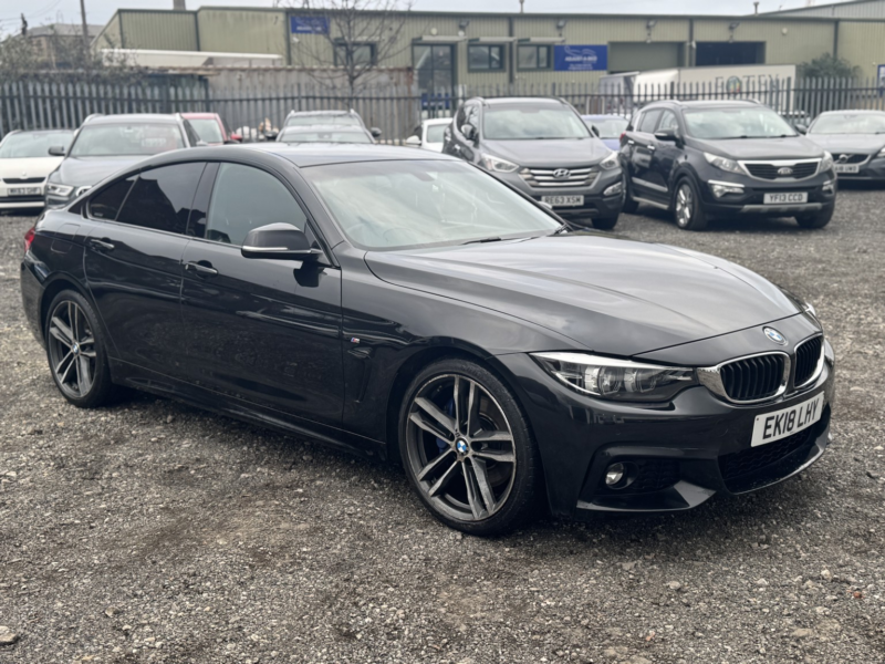 2018 BMW 4 Series Gran Coupe 2.0 420d M Sport Gran Coupe in Black — image 1