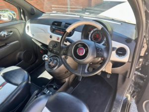2012 Fiat 500c 0.9 Twinair Bygucci Euro 5 (s/s) 2dr in Black — image 5