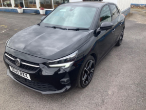 2021 Vauxhall Corsa 1.2 Turbo Sri Premium in Black — image 3