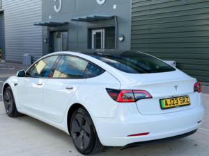 2023 Tesla Model 3 Long Range Auto Rwd 4dr in White — image 5