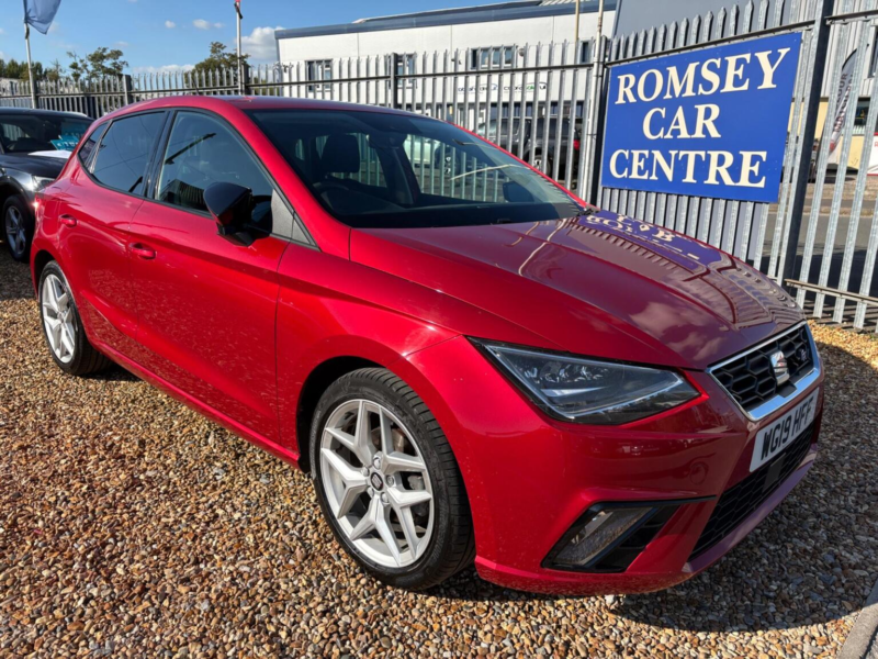 2019 SEAT Ibiza 1.0 Tsi Fr Euro 6 (s/s) 5dr Gpf in Red — image 1