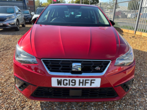 2019 SEAT Ibiza 1.0 Tsi Fr Euro 6 (s/s) 5dr Gpf in Red — image 2