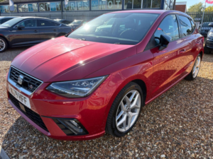 2019 SEAT Ibiza 1.0 Tsi Fr Euro 6 (s/s) 5dr Gpf in Red — image 3