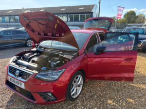 2019 SEAT Ibiza 1.0 Tsi Fr Euro 6 (s/s) 5dr Gpf in Red — image 5