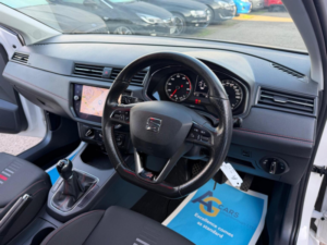 2017 SEAT Ibiza 1.0 Tsi Fr Euro 6 (s/s) 5dr in White — image 3